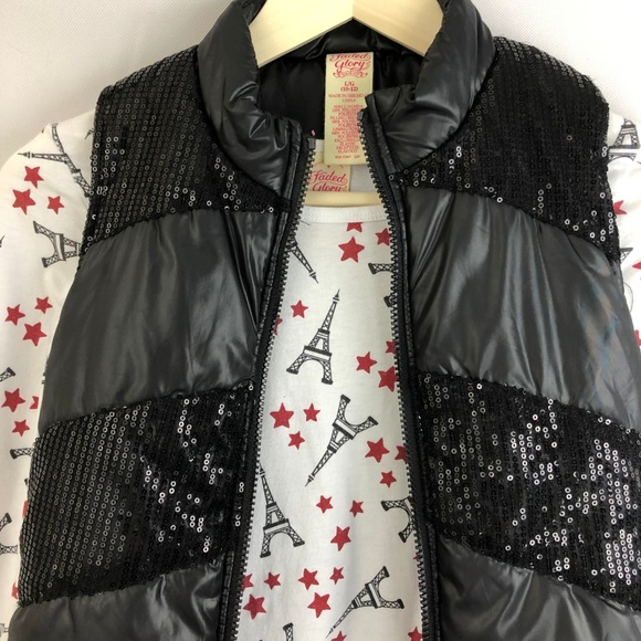 Faded Glory Vest & Long Sleeve Top Bundle - Picture 3 of 5